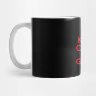 Rollplay Guild: Keep Calm and Game On (Black) Mug